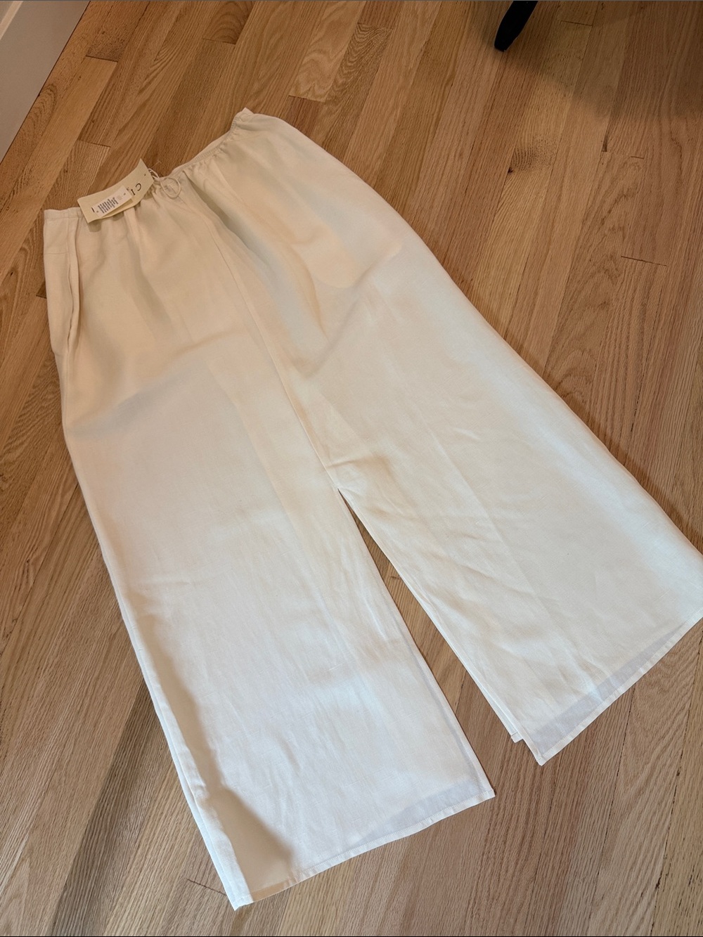 Citron Santa Monica Button-Front Maxi Silk Linen Skirt - Picture 2 of 13